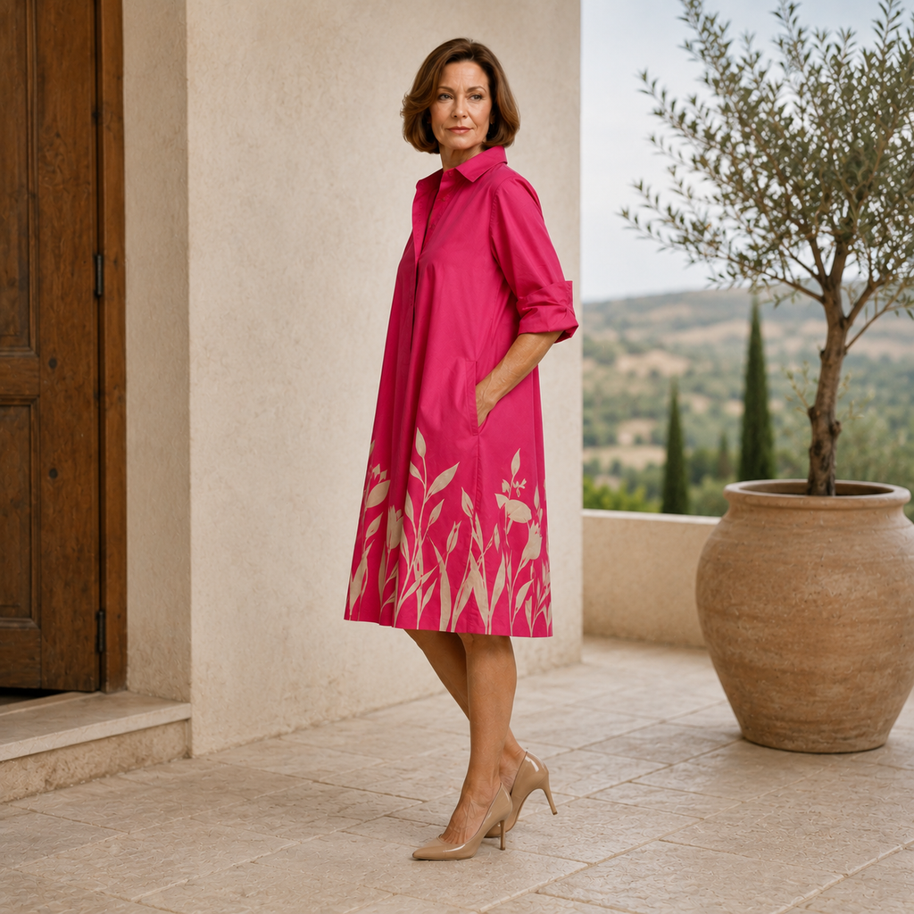Rowena | Vestido midi vaporoso