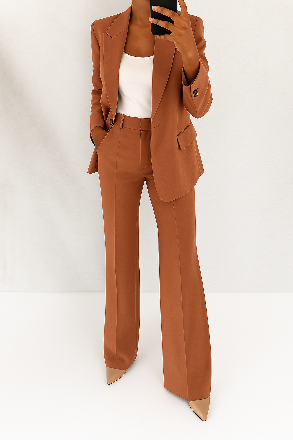 Conjunto Patrizia de traje sastre elegante