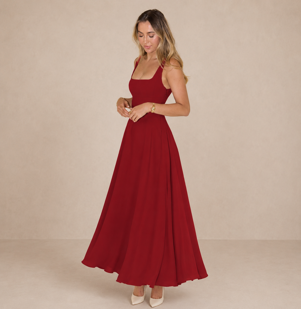 Antonia | Vestido midi clásico