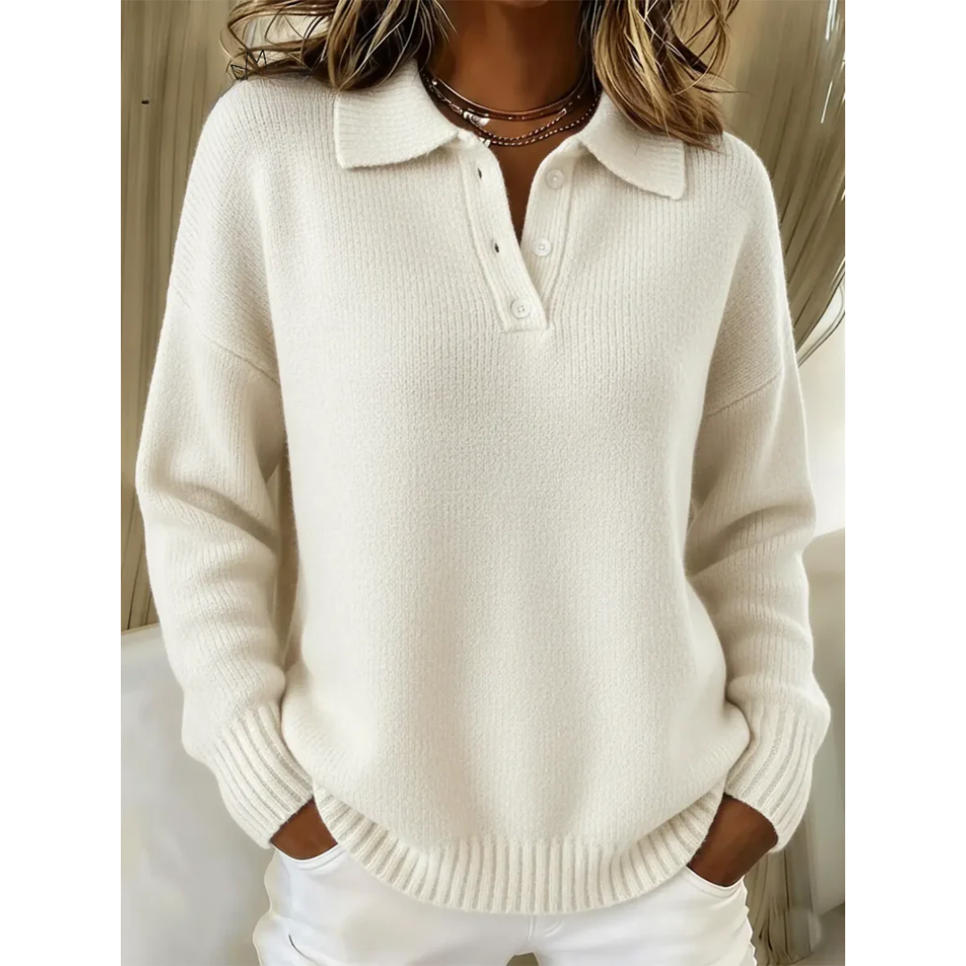Janelle | Jersey polo de punto suave