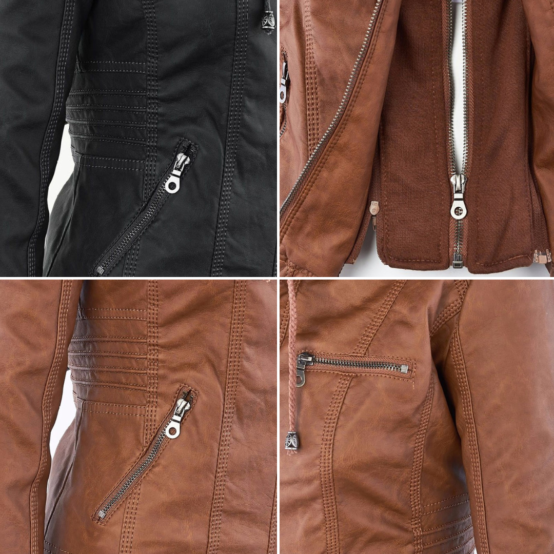 Detalle chaqueta Flavia