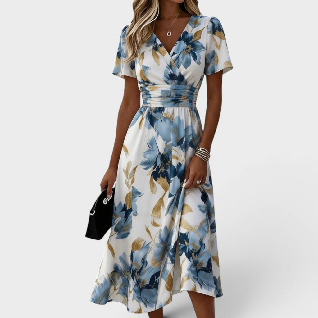 Leonora | Vestido midi de línea A