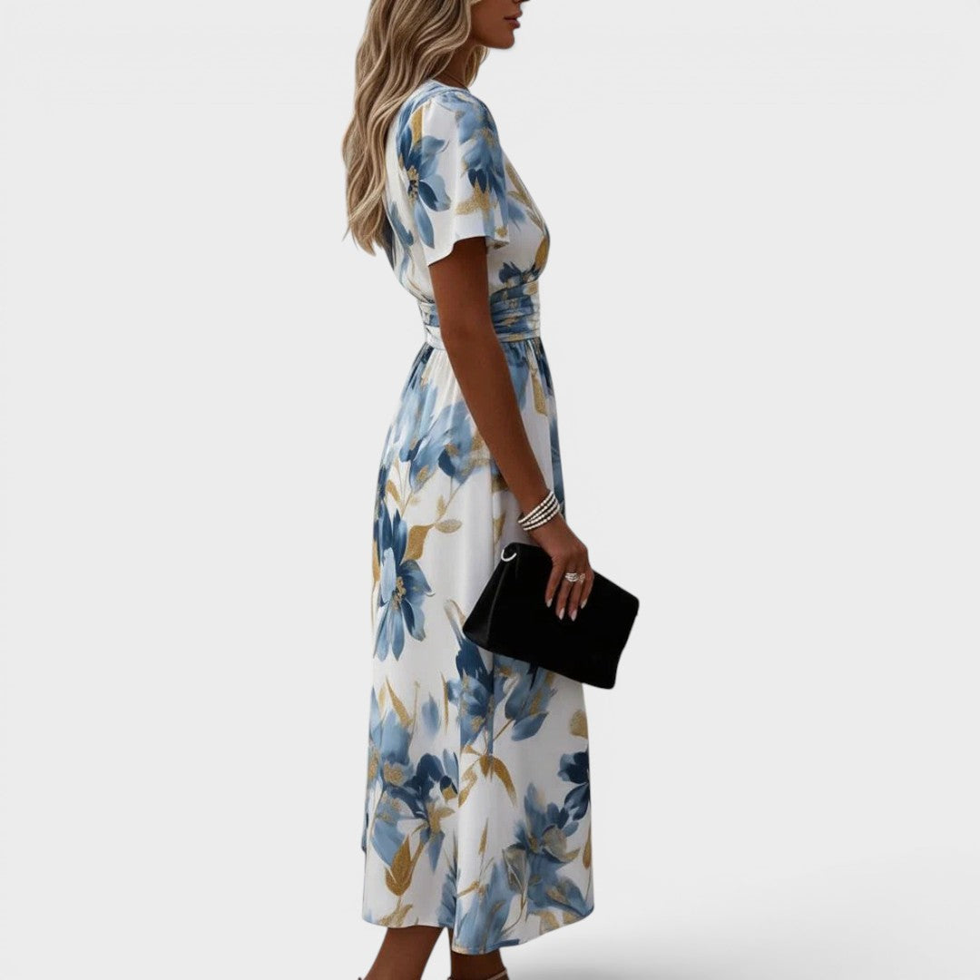 Leonora | Vestido midi de línea A