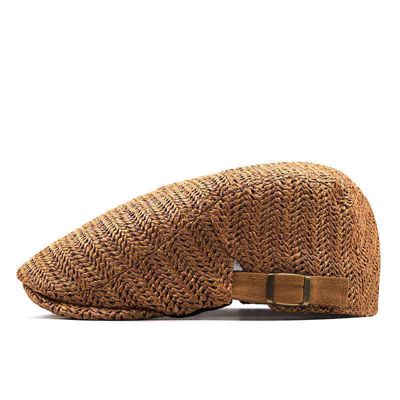 Gorra de tejido trenzado