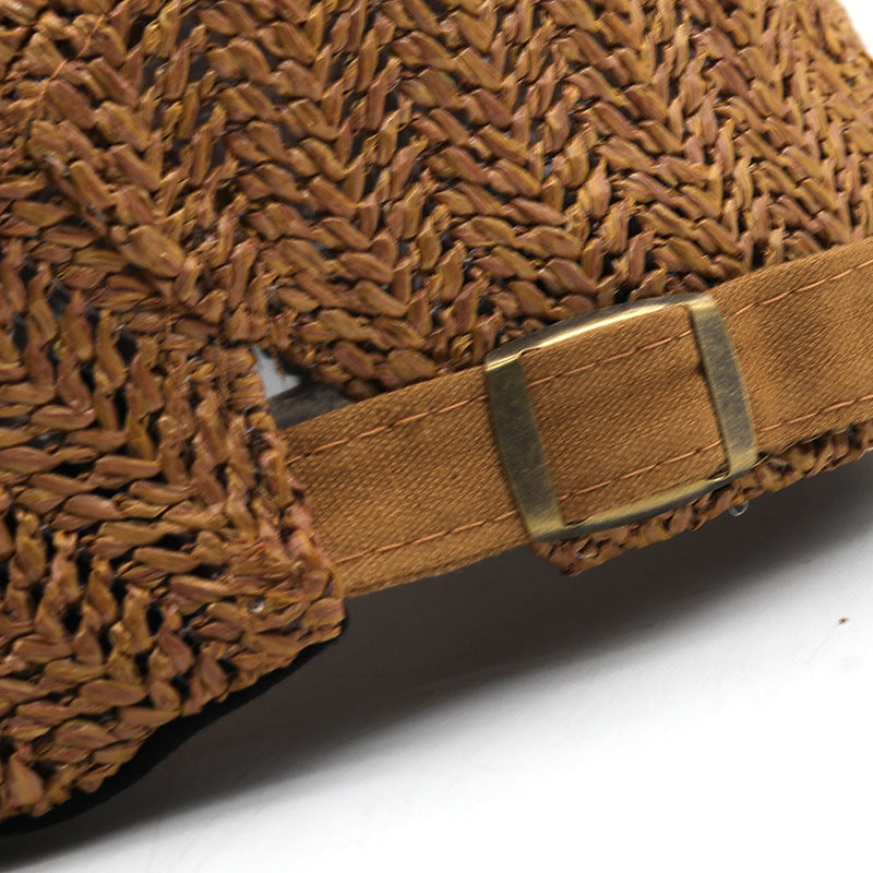 Gorra de tejido trenzado