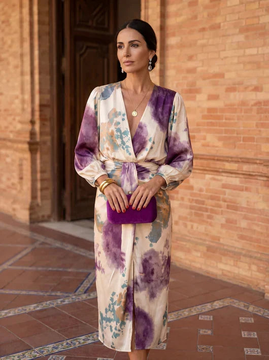 Liora™ | Vestido Cruzado Elegante