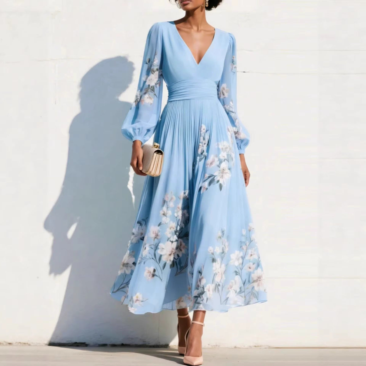 Lotte™ | Vestido Midi Fluido con Estilo