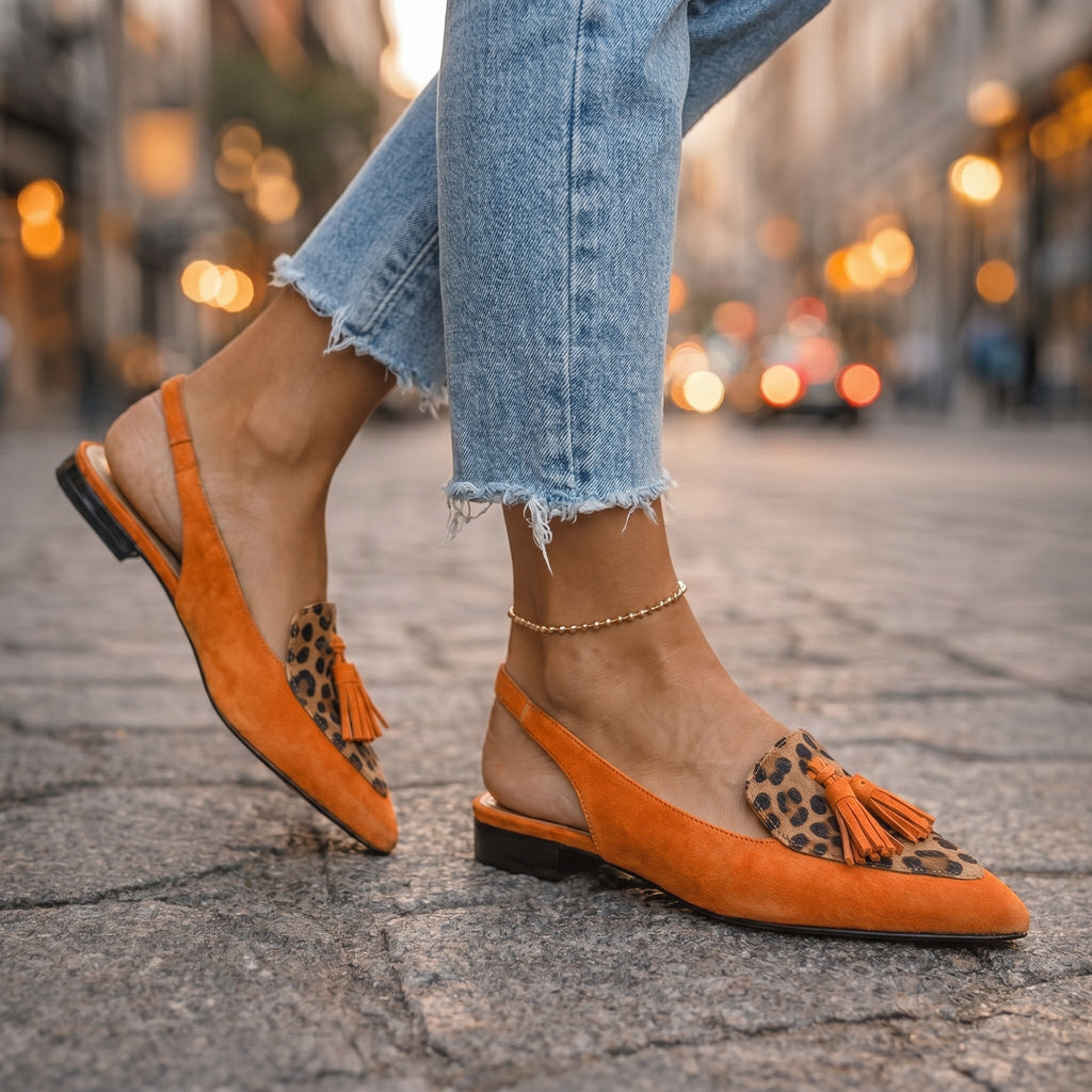 Élodie | Sandalias elegantes con borlas