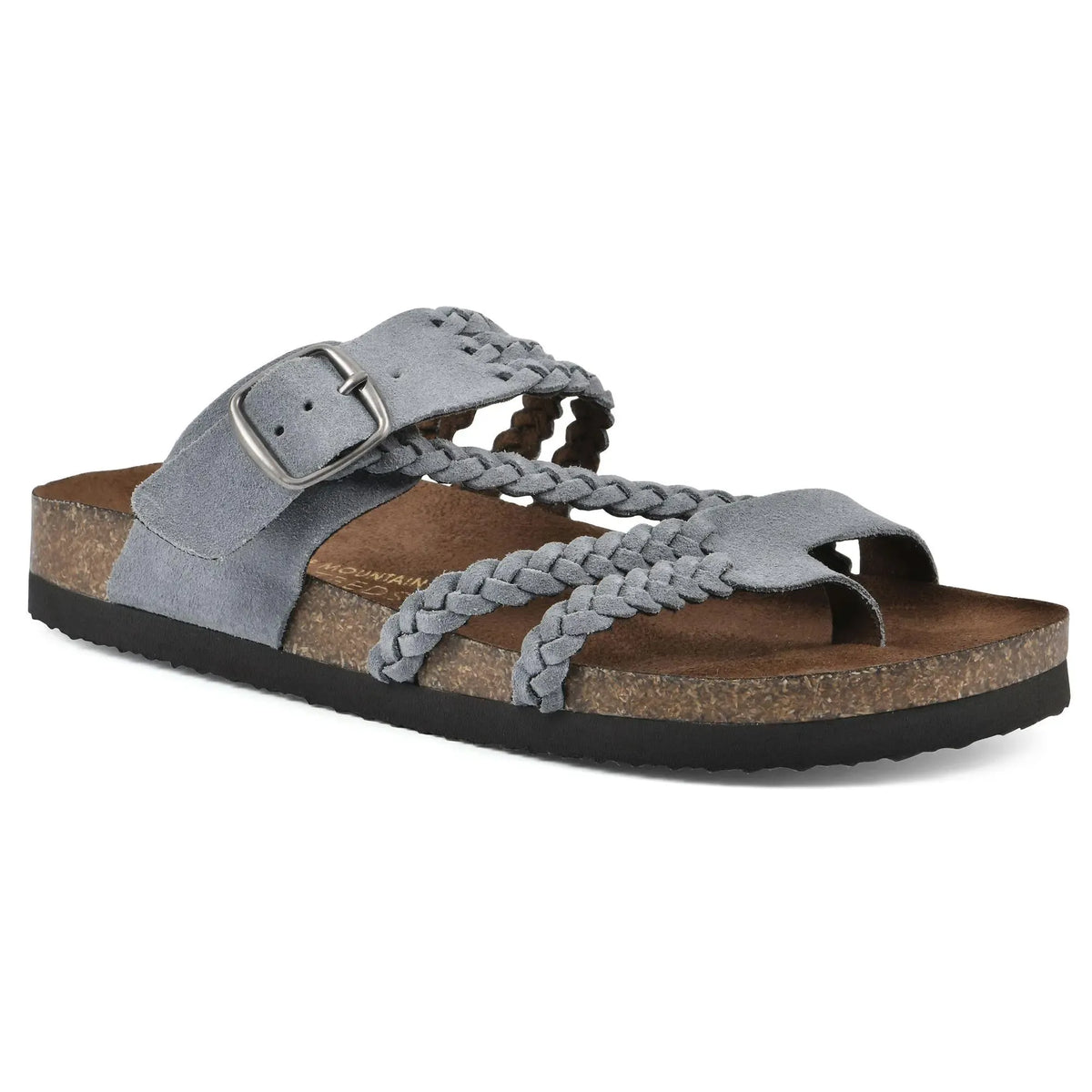 HAYLEIGH™: sandalia ortopédica de piel trenzada
