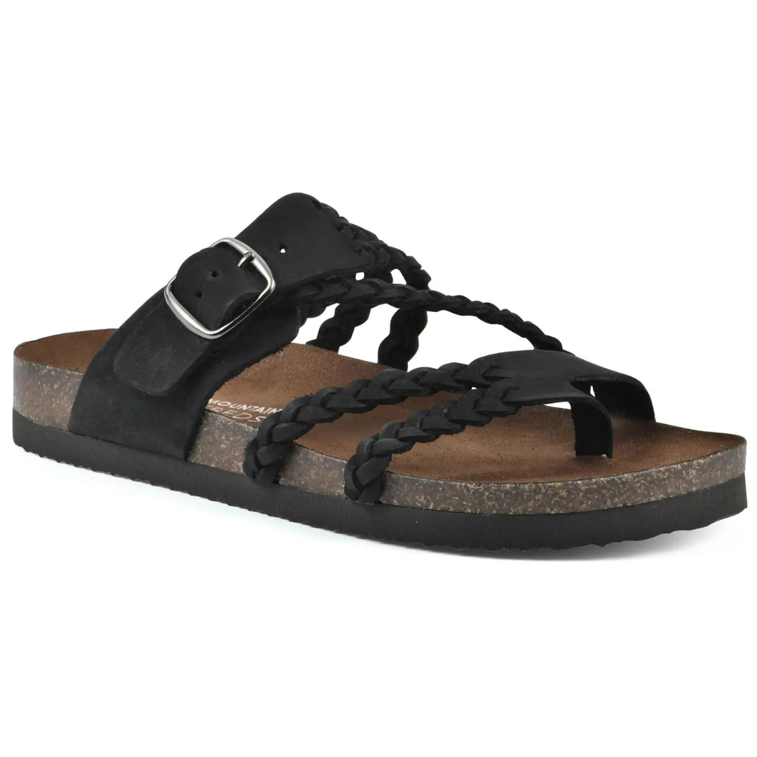 HAYLEIGH™: sandalia ortopédica de piel trenzada