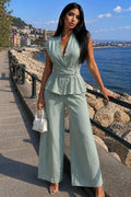 CELESTE Conjunto elegante de top y pantalón