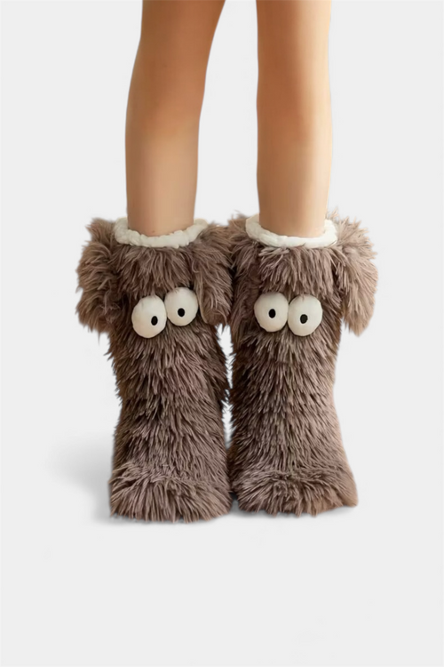 Calcetines Acogedores de Pelo Sintético