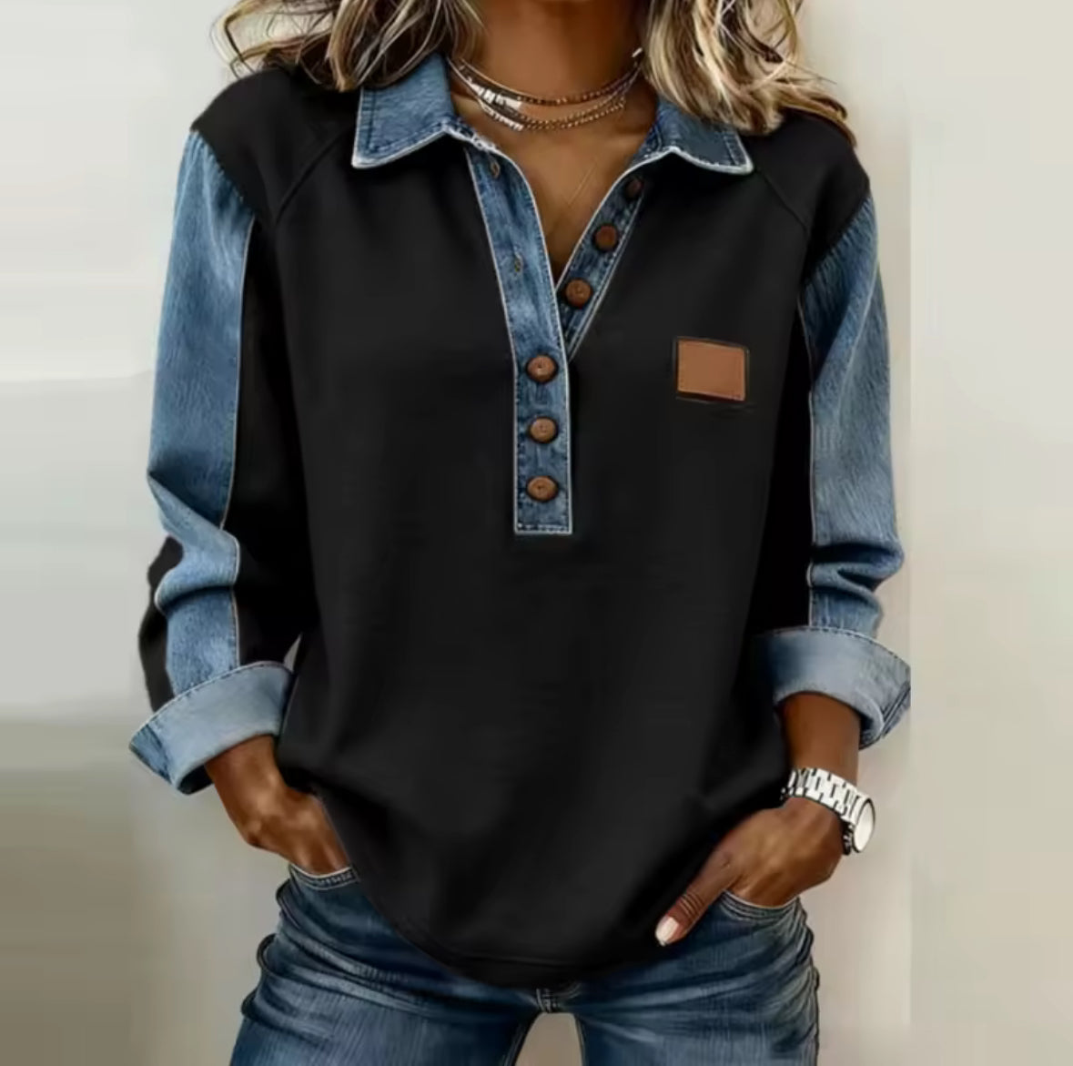 Elisa | Jersey Deportivo en Contraste