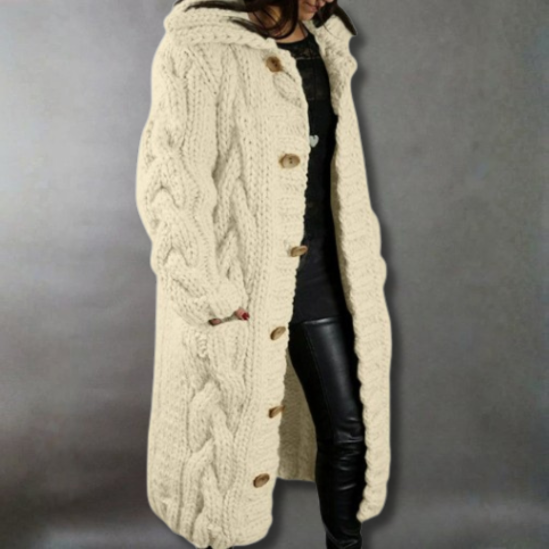 Karina | Abrigo de punto oversize
