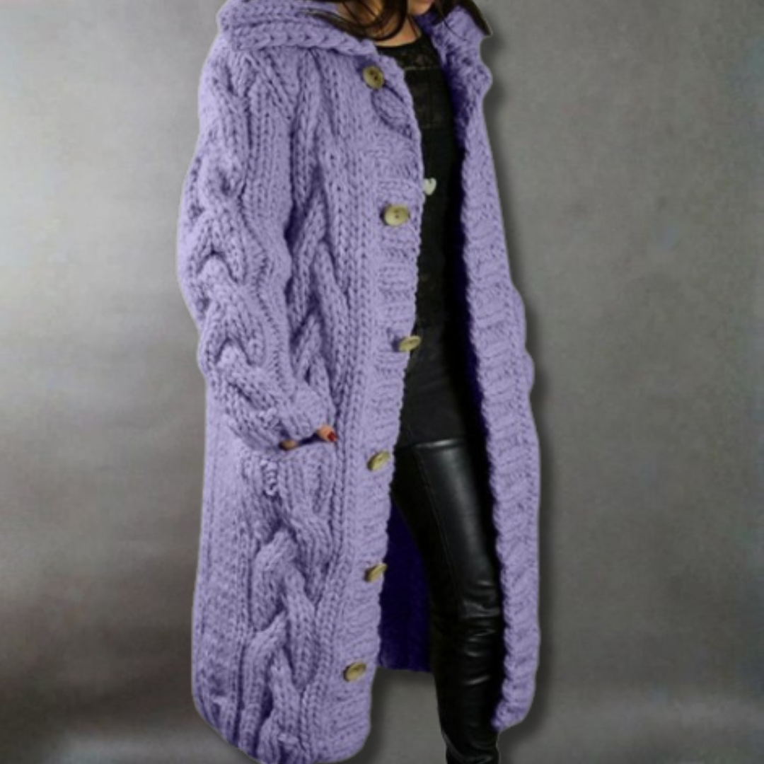 Karina | Abrigo de punto oversize