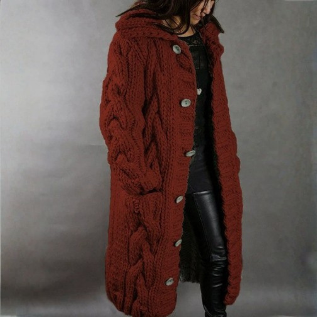 Karina | Abrigo de punto oversize