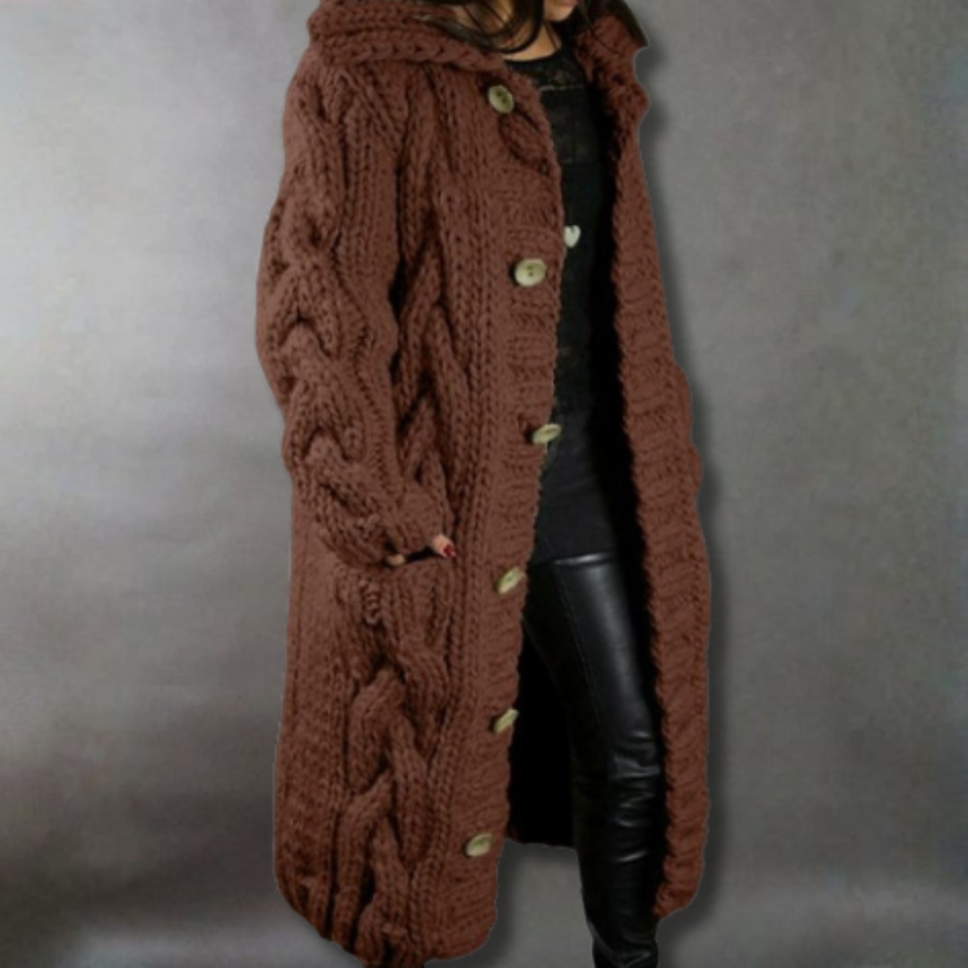 Karina | Abrigo de punto oversize