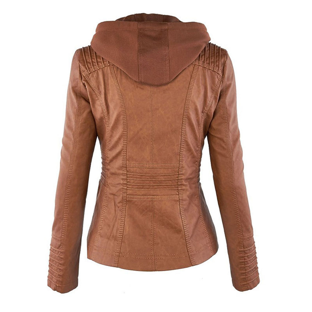 Chaqueta de piel Flavia