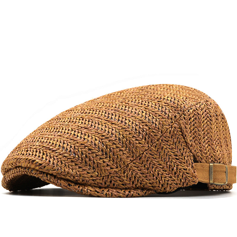 Gorra de tejido trenzado