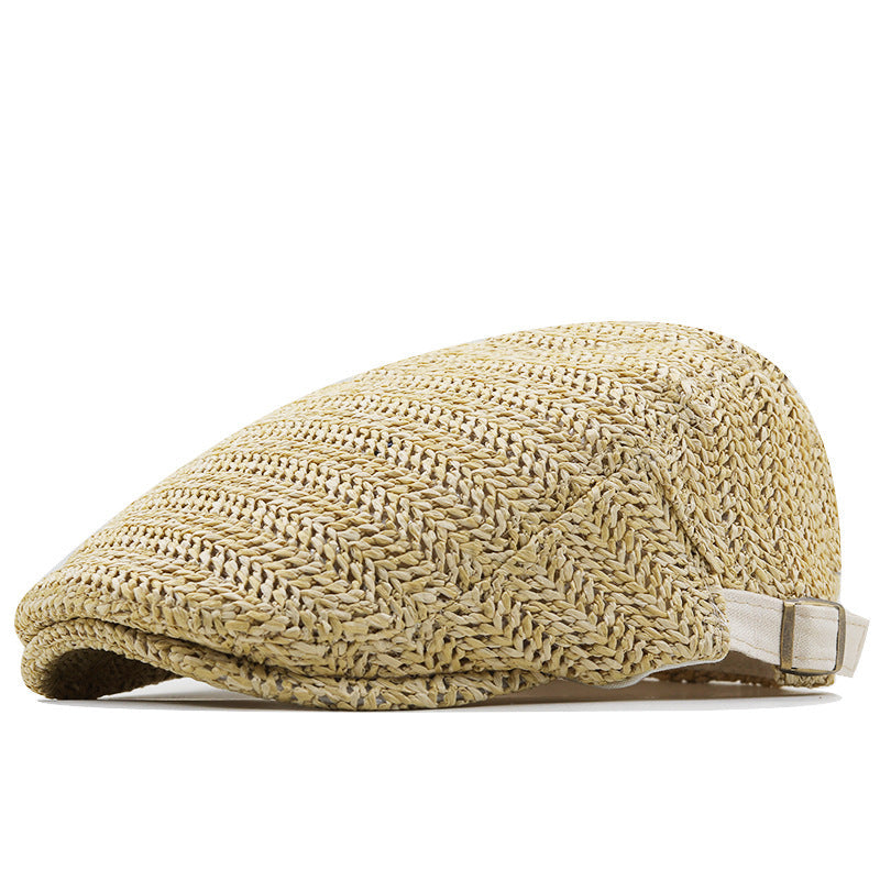 Gorra de tejido trenzado