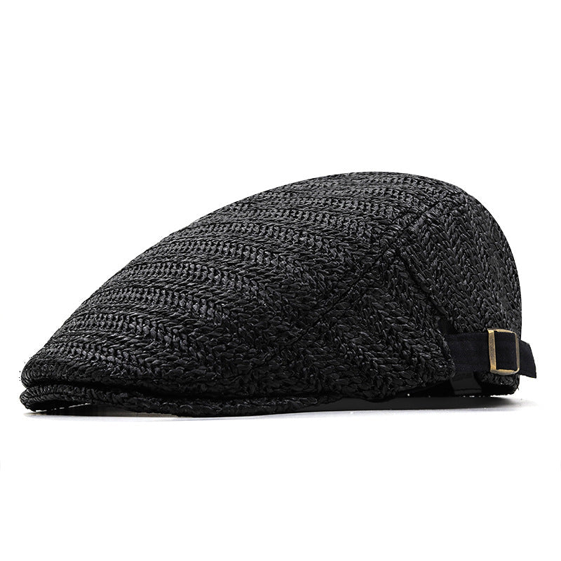 Gorra de tejido trenzado