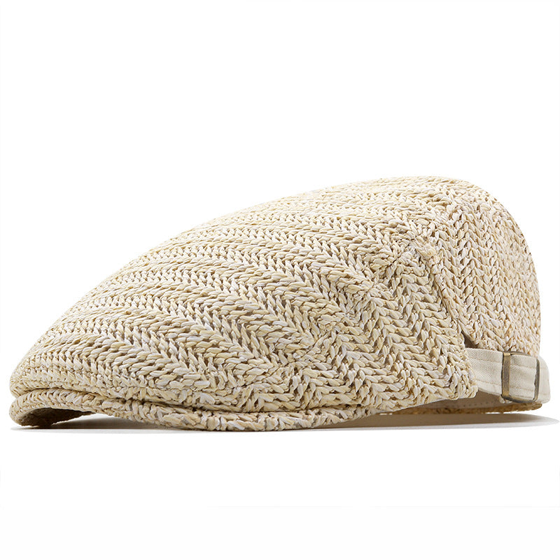 Gorra de tejido trenzado