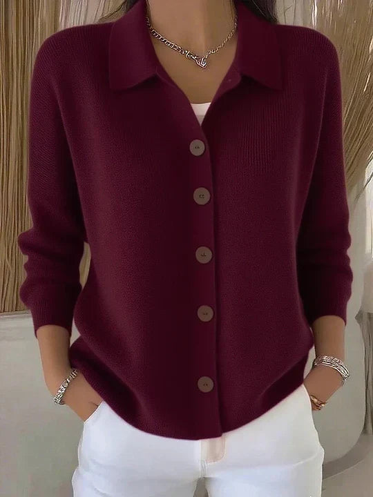 Josephine™ | Rebeca con Cuello y Botones Delanteros