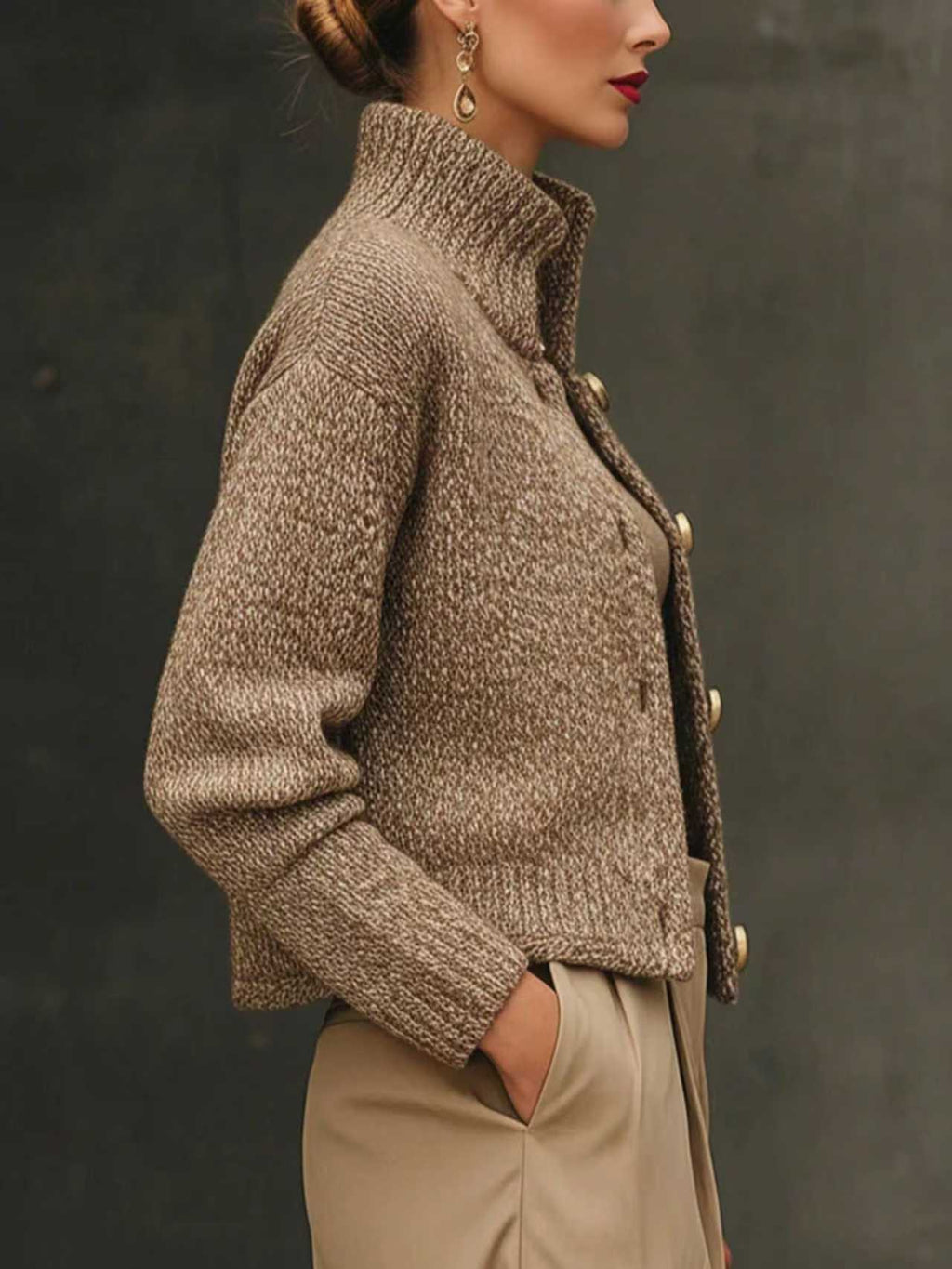 Isadora | Chaqueta entallada de mezcla de lana