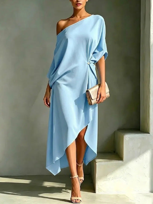 Suziene - Elegante vestido asimétrico