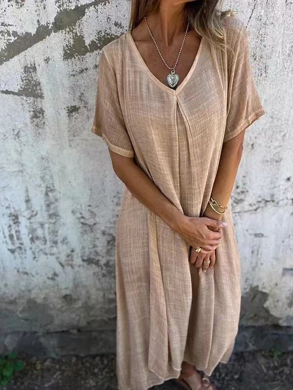 Violet™ | Vestido holgado con escote en V