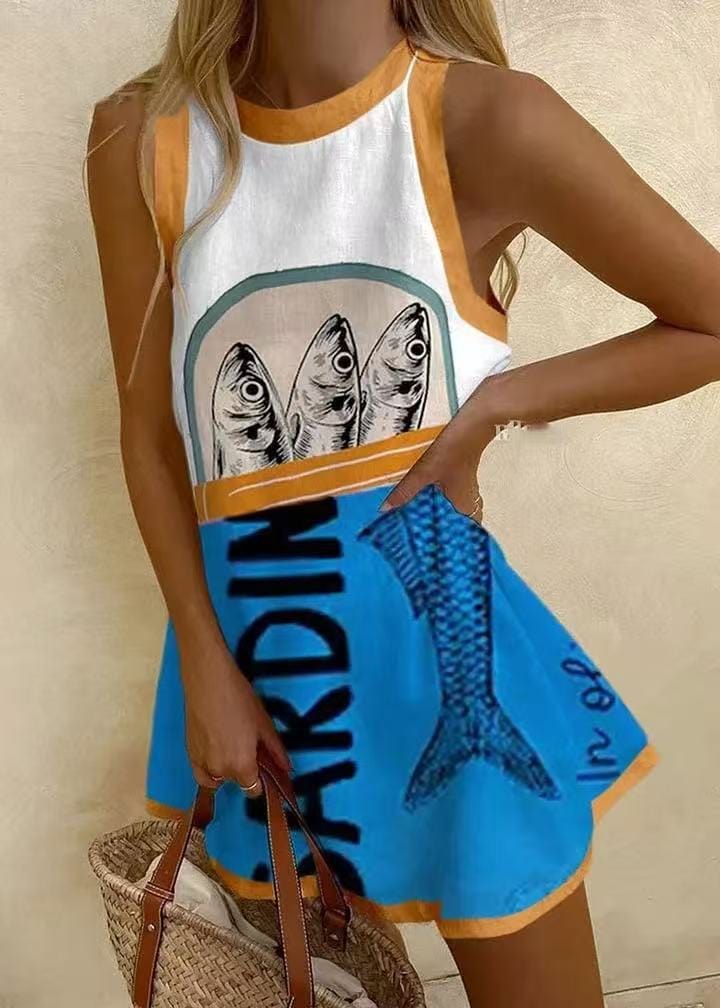 Aila™ | Vestido Mini Cita de Café