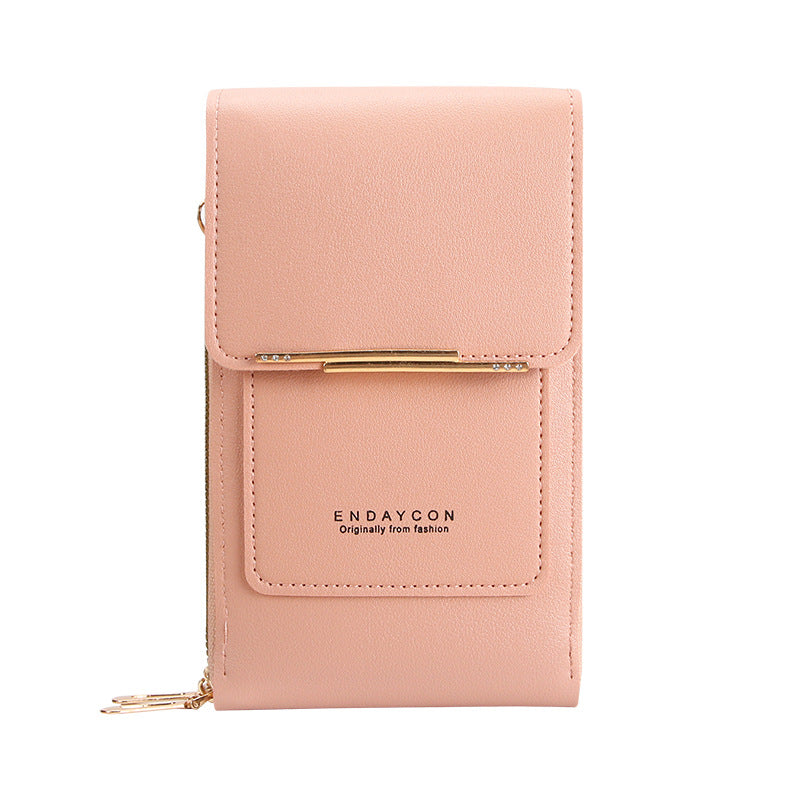 AVERA - Elegante Bolso Bandolera para Móvil con Pantalla Táctil