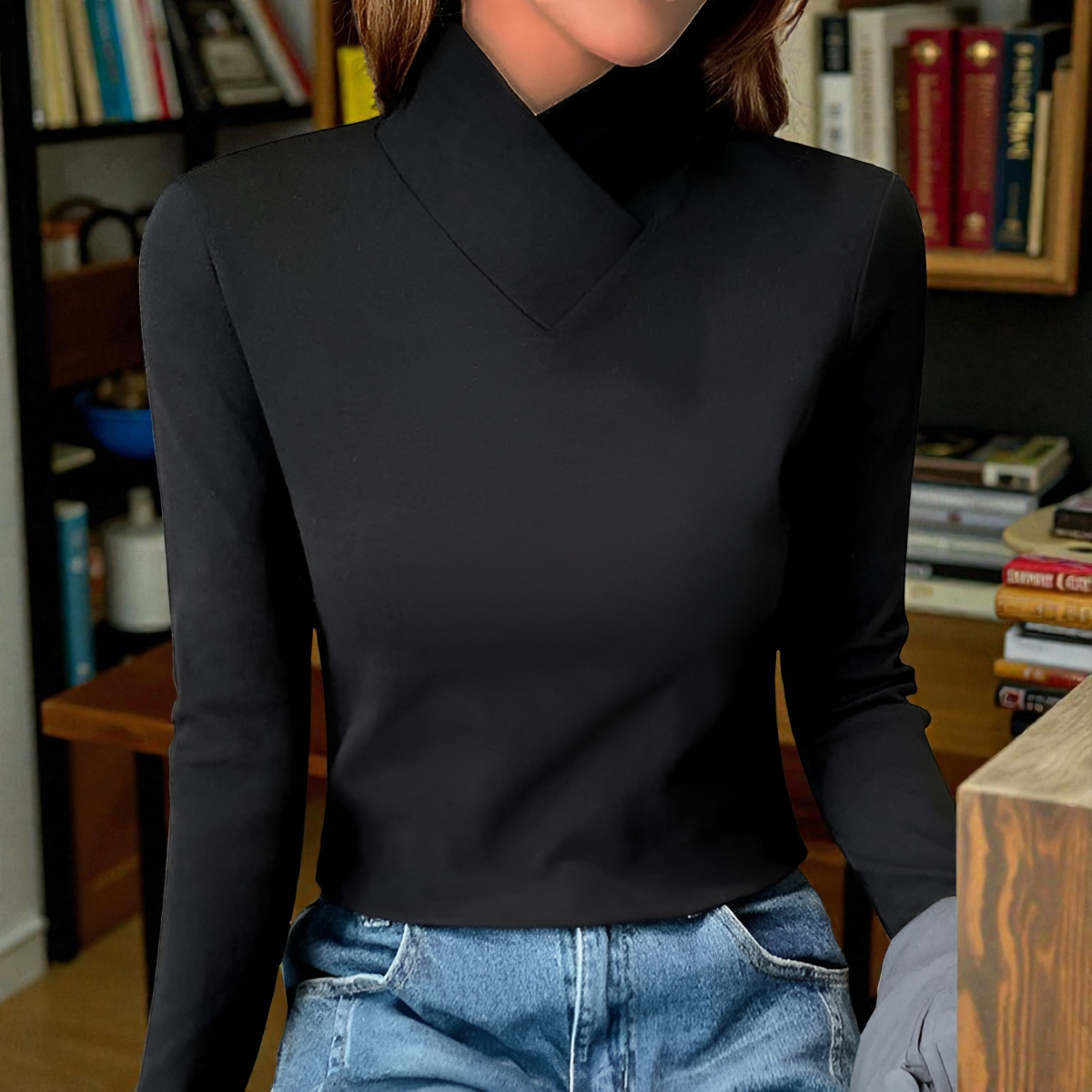 AMARA™ | Elegante cuello alto
