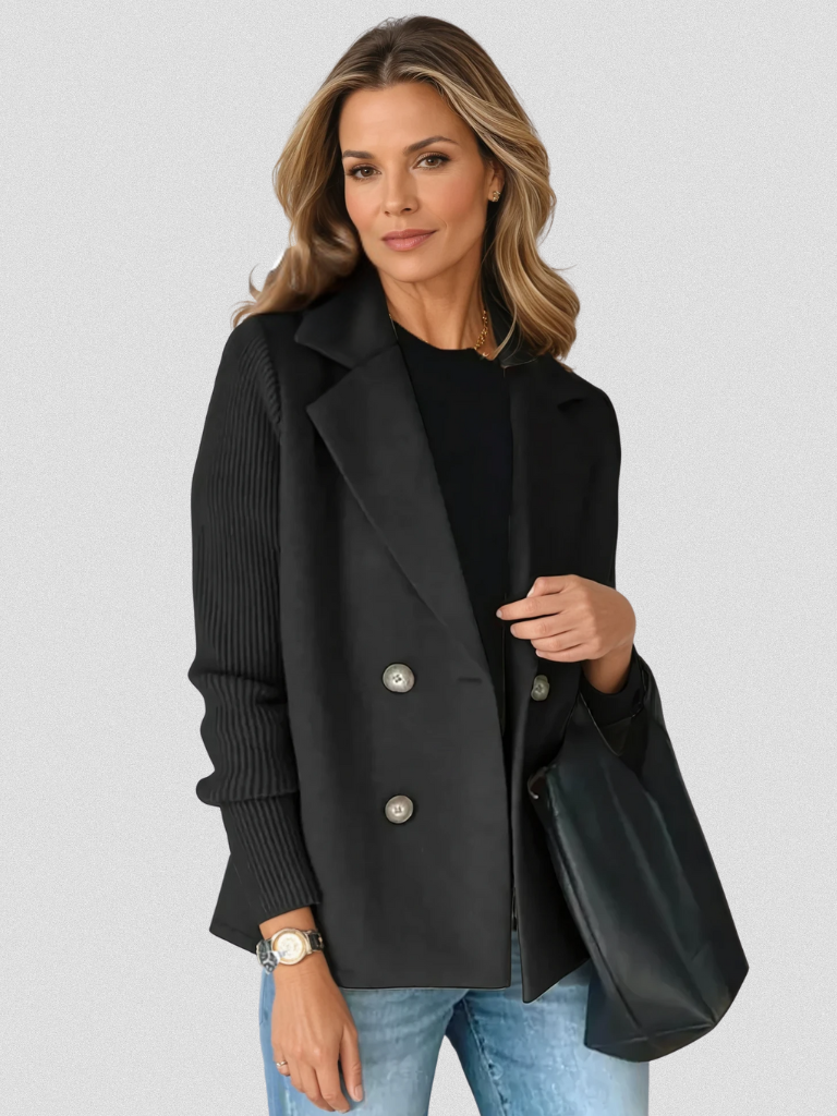 EVA | Blazer de punto acogedora