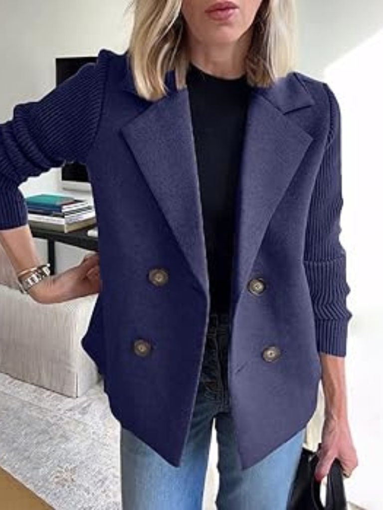 EVA | Blazer de punto acogedora