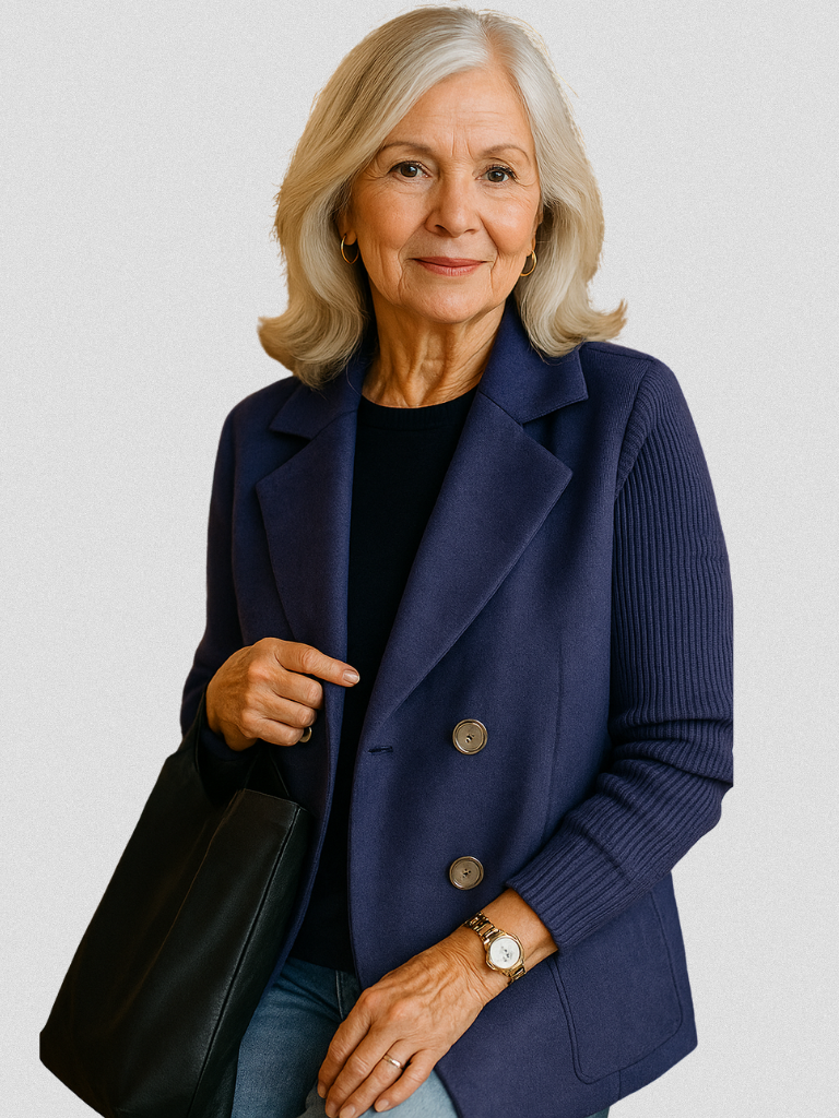 EVA | Blazer de punto acogedora