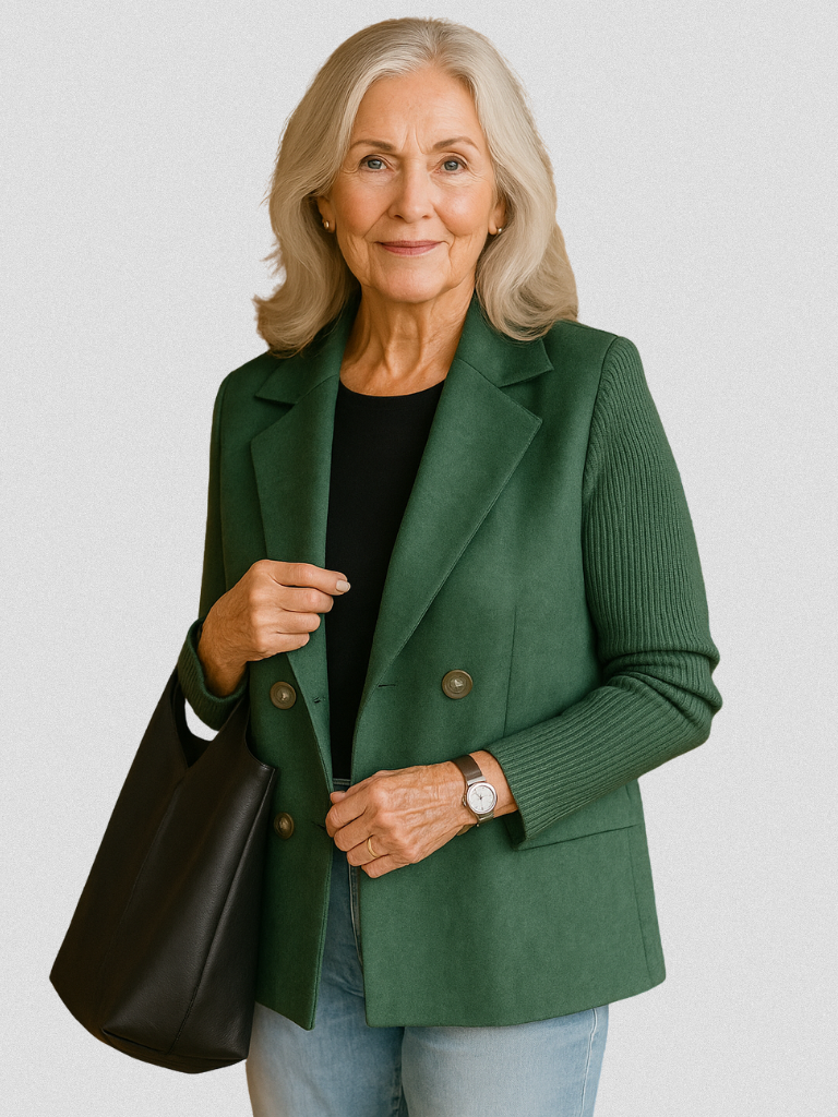 EVA | Blazer de punto acogedora
