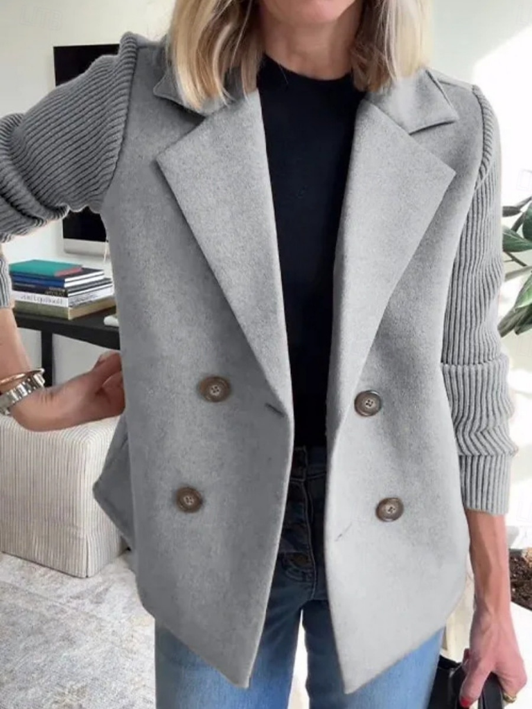EVA | Blazer de punto acogedora