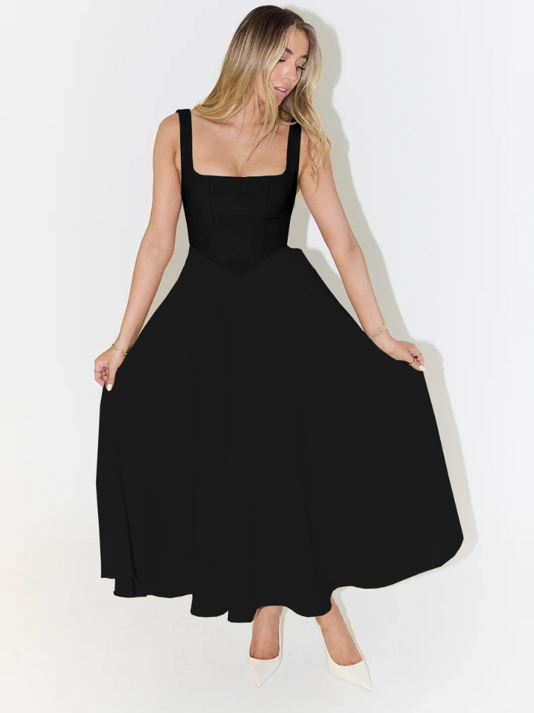 Antonia | Vestido midi clásico