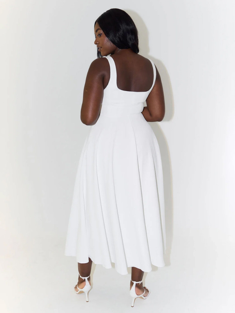 Antonia | Vestido midi clásico