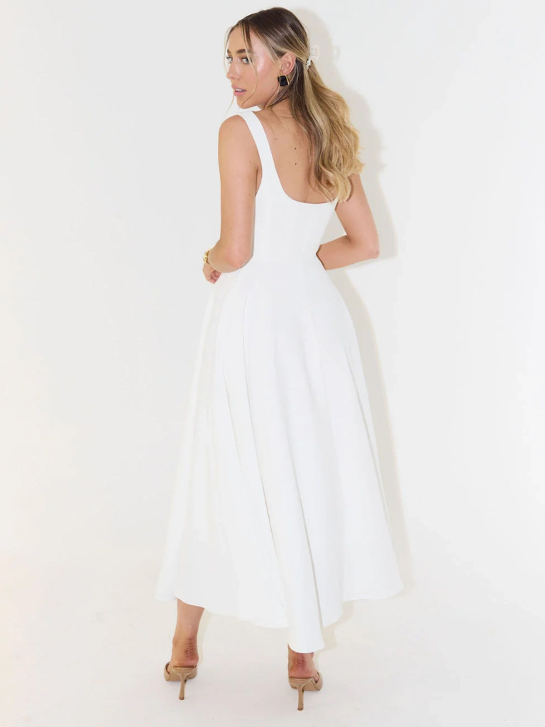 Antonia | Vestido midi clásico