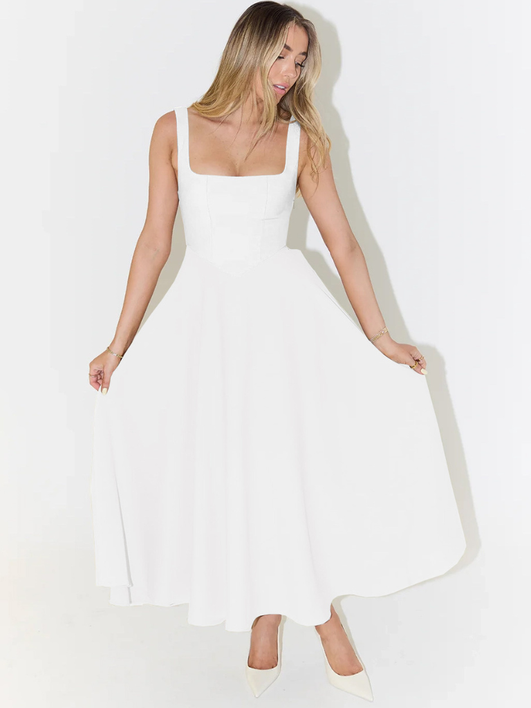 Antonia | Vestido midi clásico