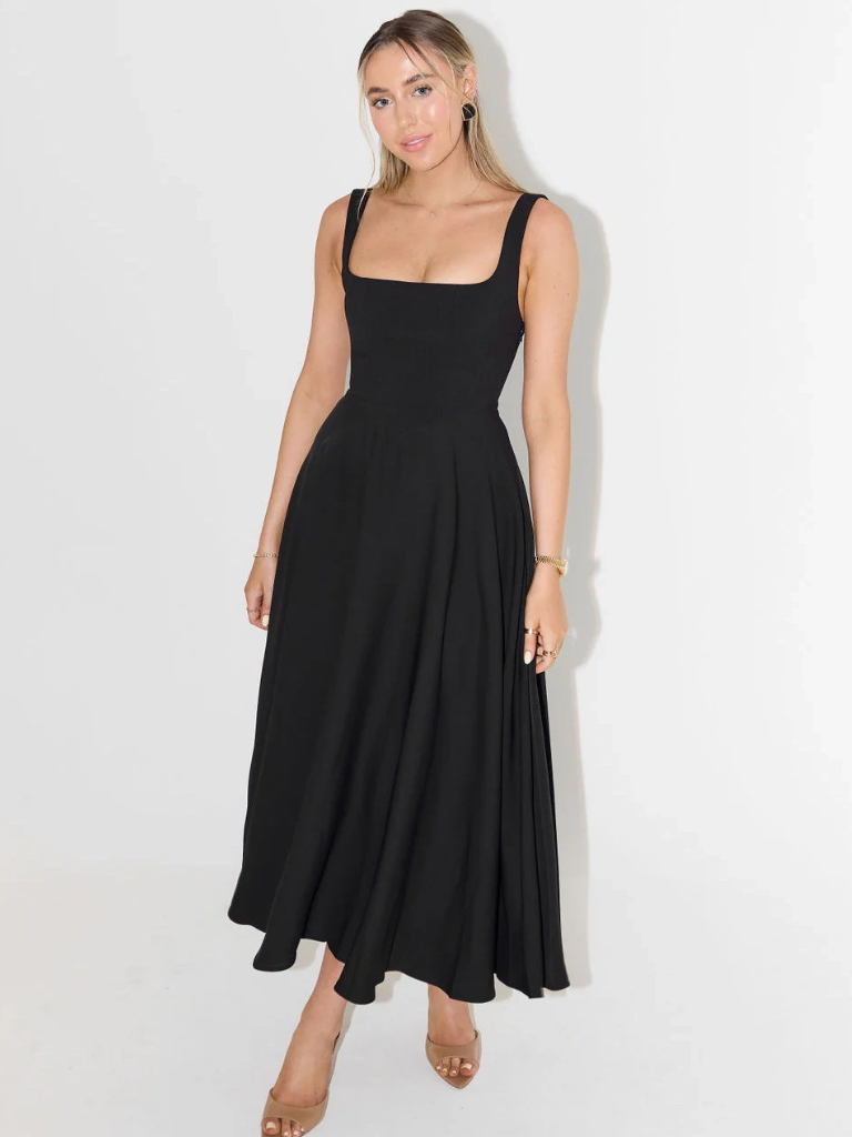Antonia | Vestido midi clásico
