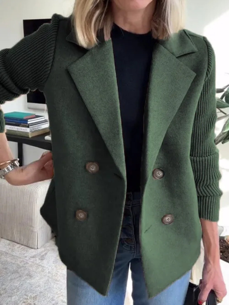 EVA | Blazer de punto acogedora