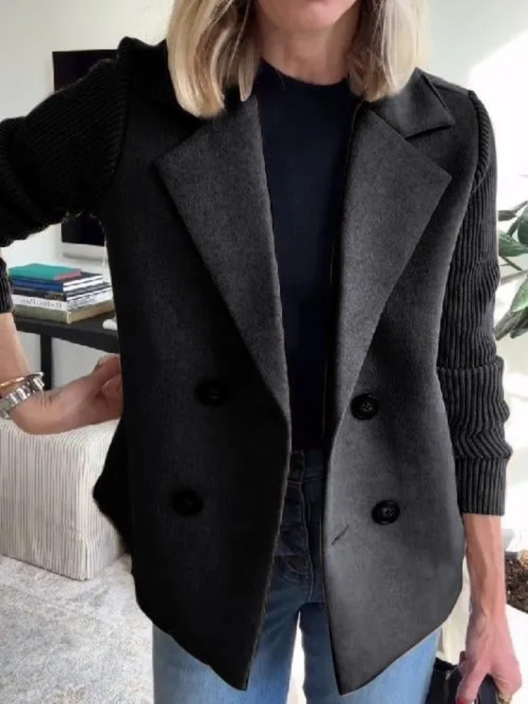 EVA | Blazer de punto acogedora