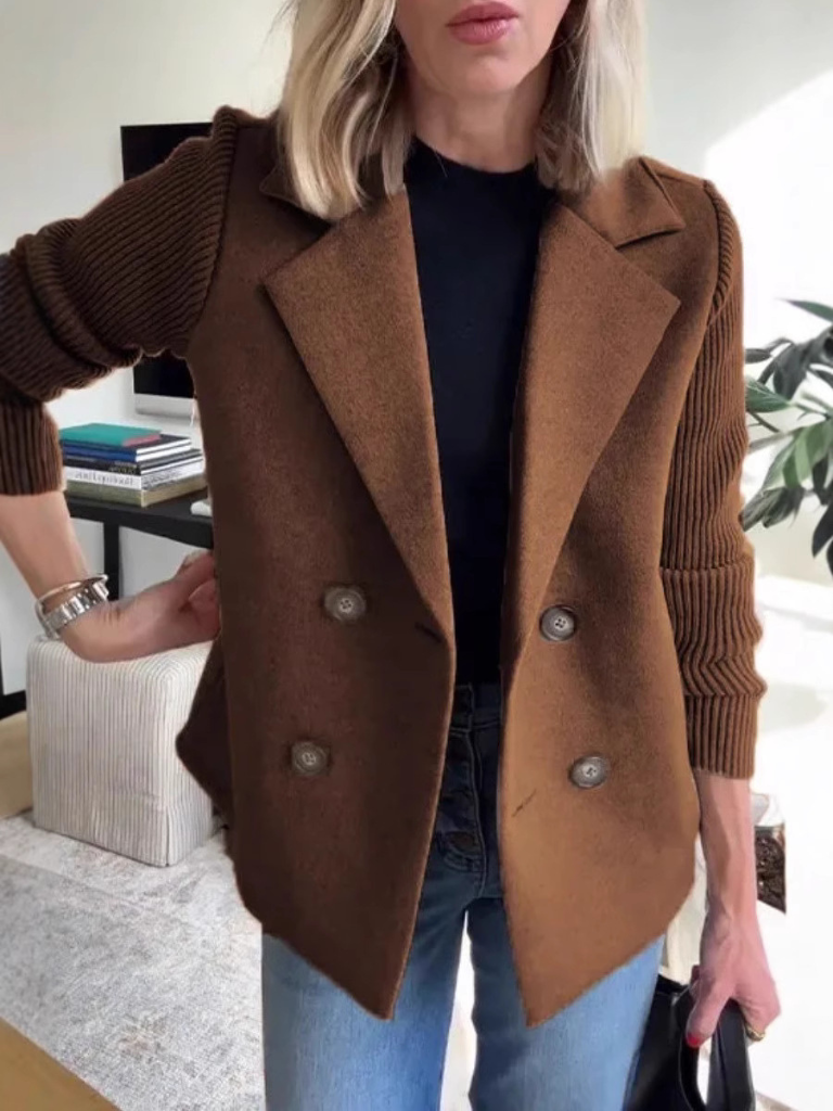 EVA | Blazer de punto acogedora