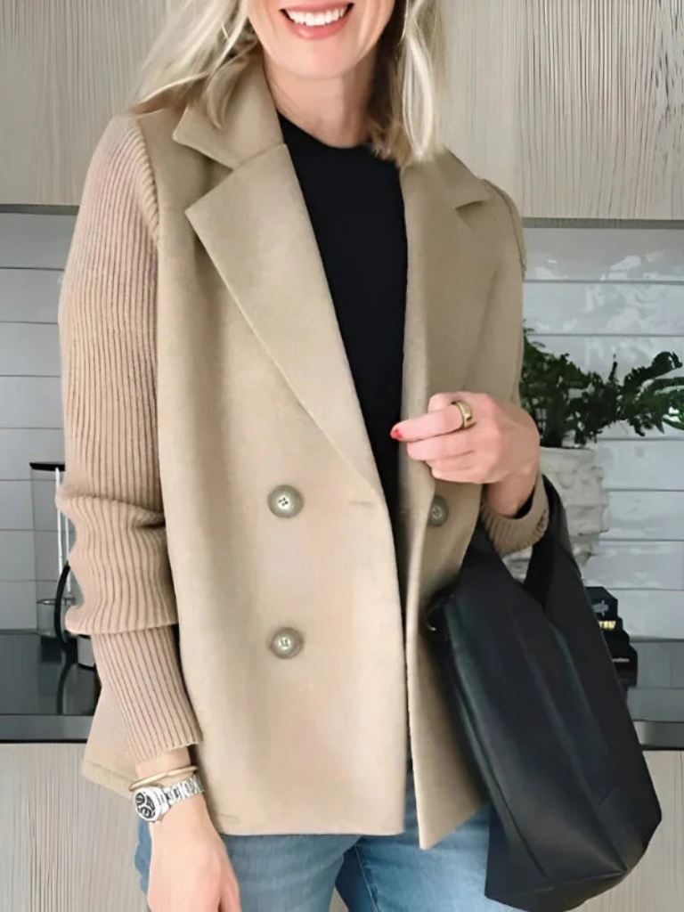 EVA | Blazer de punto acogedora