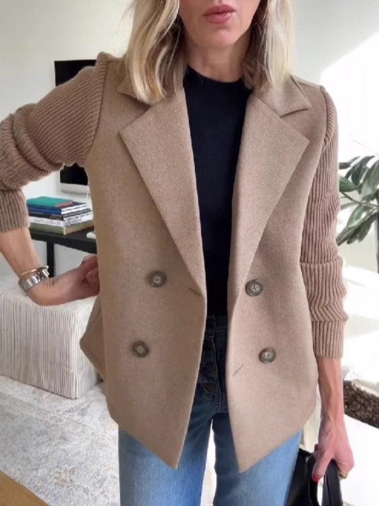 EVA | Blazer de punto acogedora