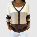 Felicia, chaqueta de punto con botones