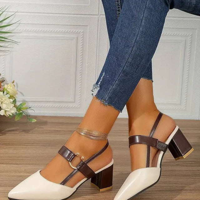 Zapatos de Tacón de Bloque para Mujer: Soporte con Estilo y Comodidad